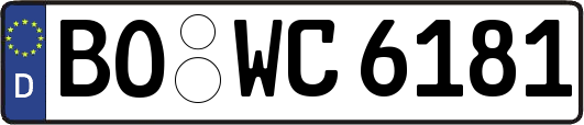BO-WC6181