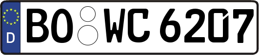 BO-WC6207
