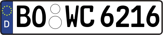 BO-WC6216