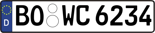 BO-WC6234