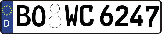 BO-WC6247