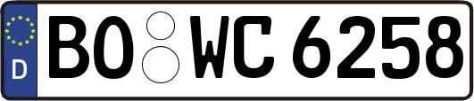 BO-WC6258