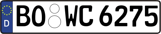 BO-WC6275