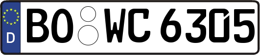 BO-WC6305