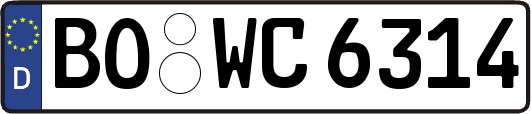 BO-WC6314