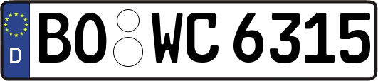 BO-WC6315