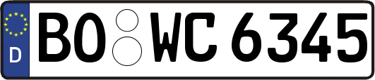BO-WC6345