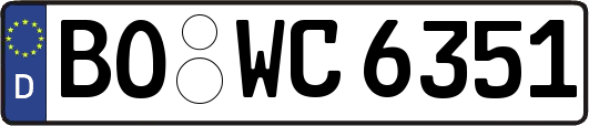 BO-WC6351
