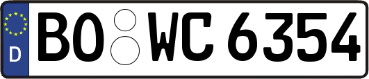 BO-WC6354