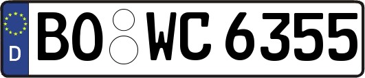 BO-WC6355