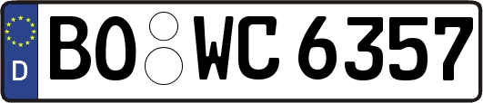 BO-WC6357