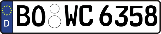 BO-WC6358