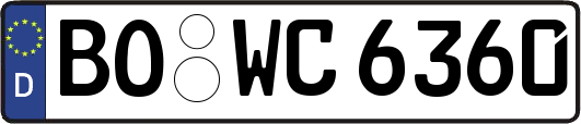 BO-WC6360