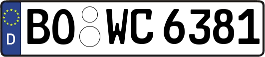 BO-WC6381