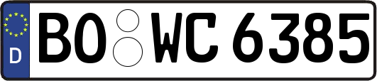 BO-WC6385