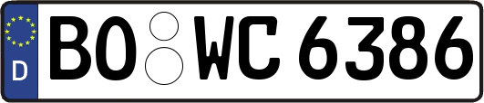 BO-WC6386