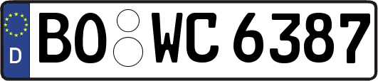 BO-WC6387
