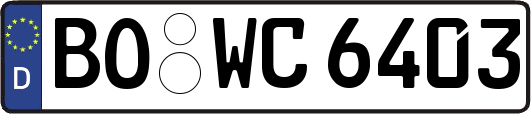 BO-WC6403