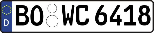 BO-WC6418