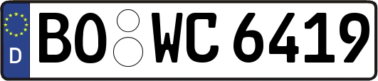 BO-WC6419