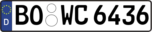 BO-WC6436