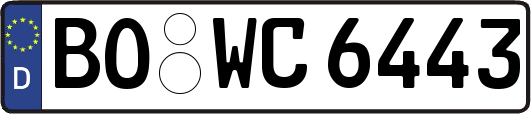 BO-WC6443