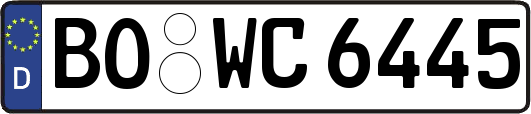 BO-WC6445