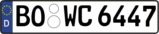 BO-WC6447