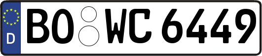 BO-WC6449