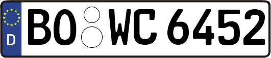 BO-WC6452