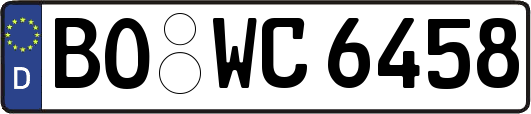 BO-WC6458