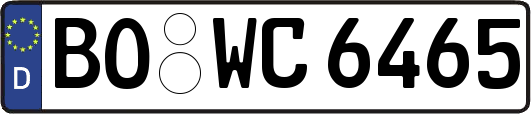 BO-WC6465