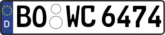 BO-WC6474
