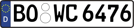 BO-WC6476