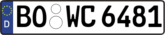 BO-WC6481