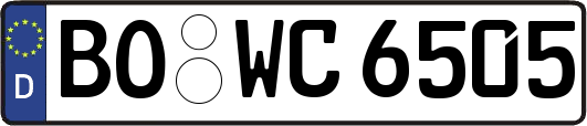 BO-WC6505