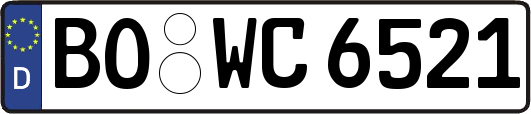 BO-WC6521