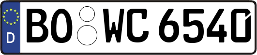 BO-WC6540