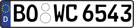 BO-WC6543