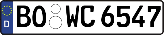 BO-WC6547