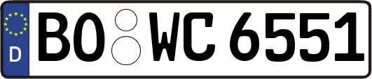 BO-WC6551