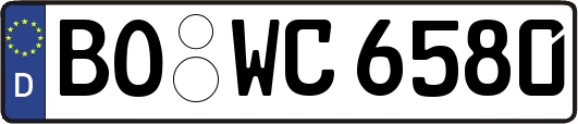BO-WC6580