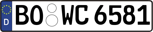 BO-WC6581