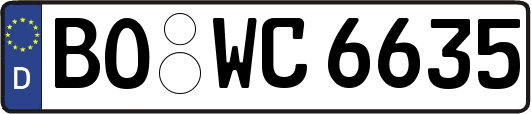 BO-WC6635