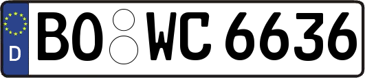 BO-WC6636