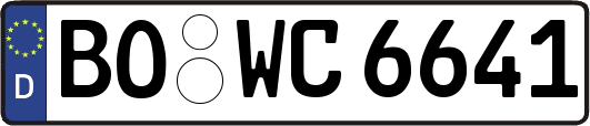 BO-WC6641