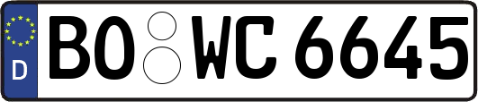 BO-WC6645