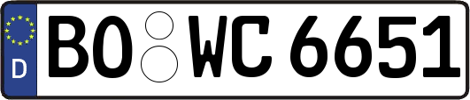 BO-WC6651