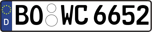 BO-WC6652