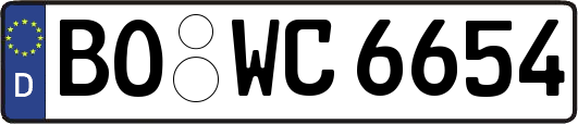 BO-WC6654